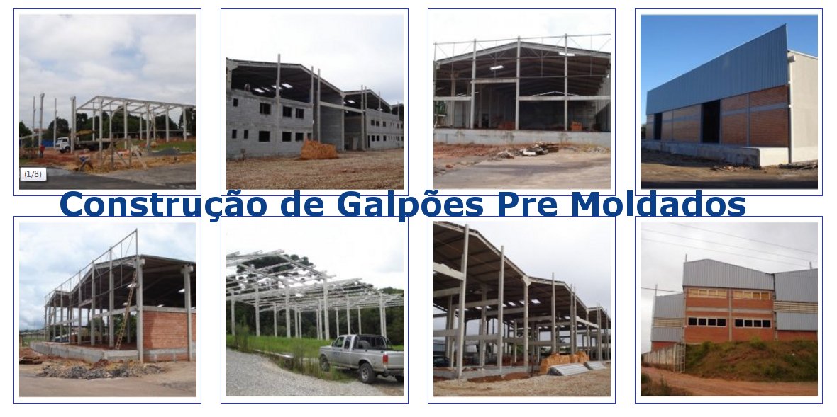 CONSTRUÇÃO DE GALPÃO PRÉ MOLDADO EM MARINGÁ PARANÁ PR